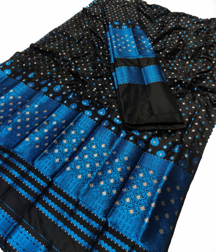 Colouring Jari Mix Set Mekhela Sador