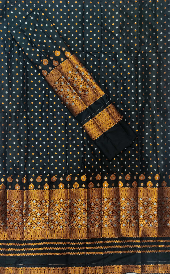 Colouring Jari Mix Set Mekhela Sador