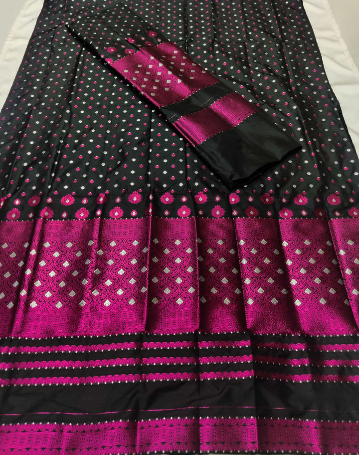 Colouring Jari Mix Set Mekhela Sador