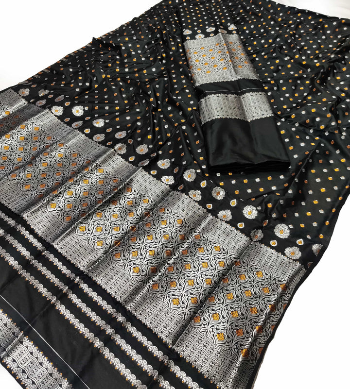 Colouring Jari Mix Set Mekhela Sador