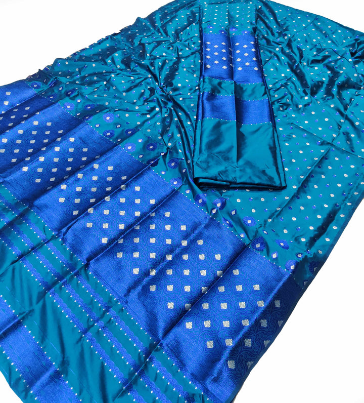 Colouring Jari Mix Set Mekhela Sador