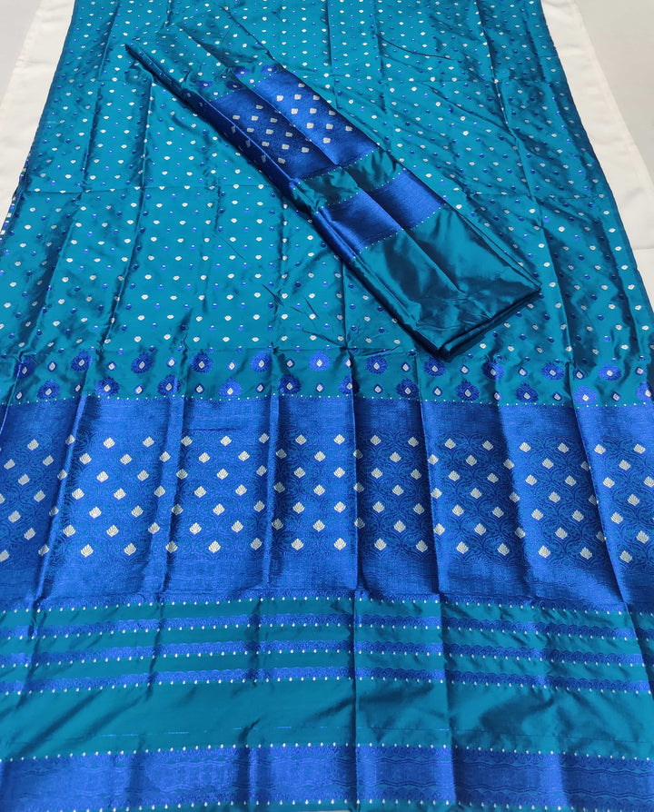 Colouring Jari Mix Set Mekhela Sador