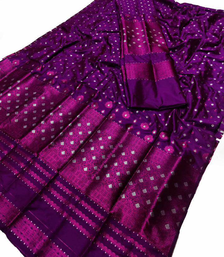 Colouring Jari Mix Set Mekhela Sador