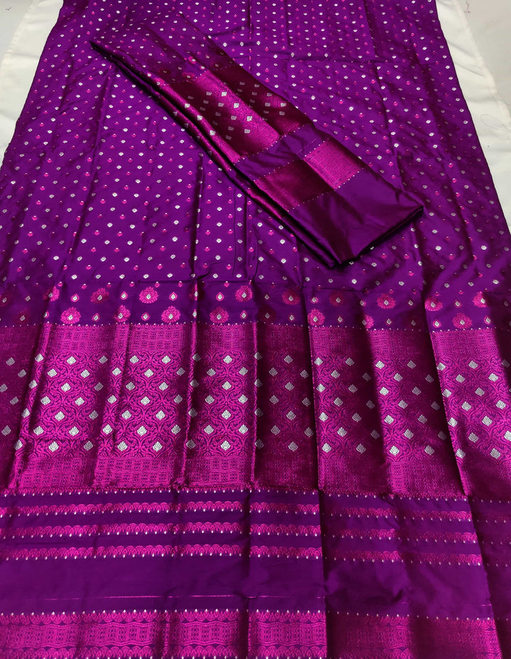 Colouring Jari Mix Set Mekhela Sador