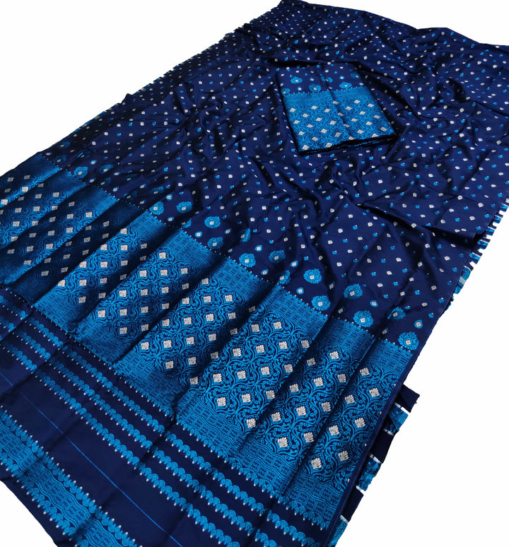 Colouring Jari Mix Set Mekhela Sador