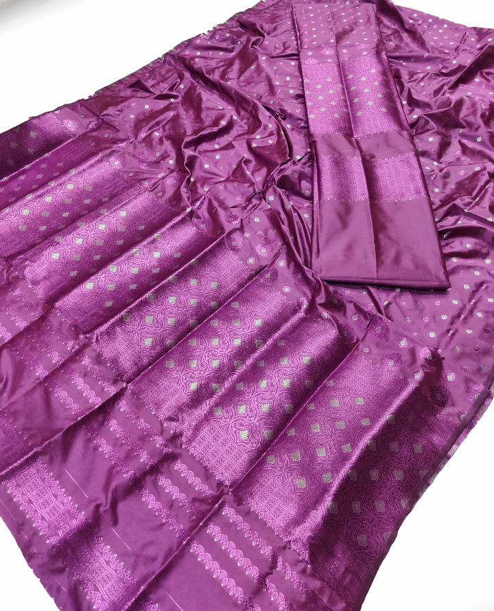 Colouring Jari Mix Set Mekhela Sador