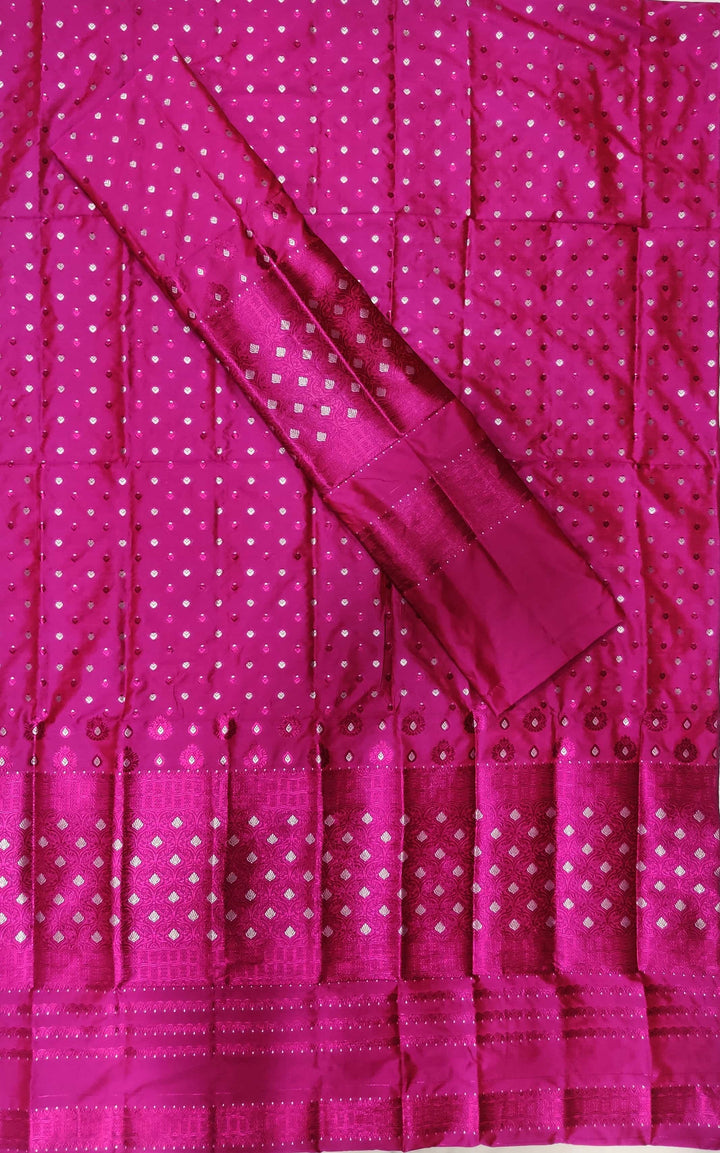 Colouring Jari Mix Set Mekhela Sador
