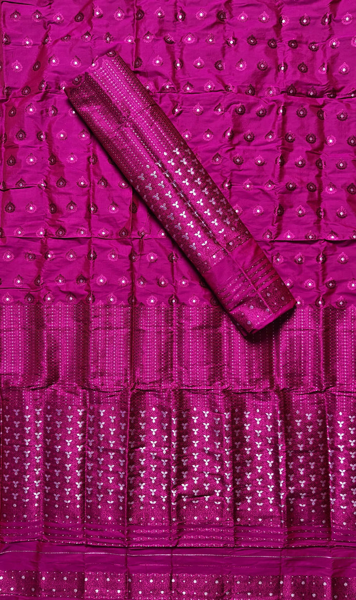 Colouring Jari Mix Set Mekhela Sador