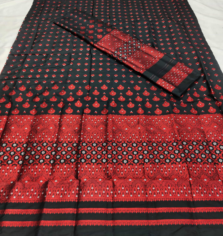 Colouring Jari Mix Set Mekhela Sador