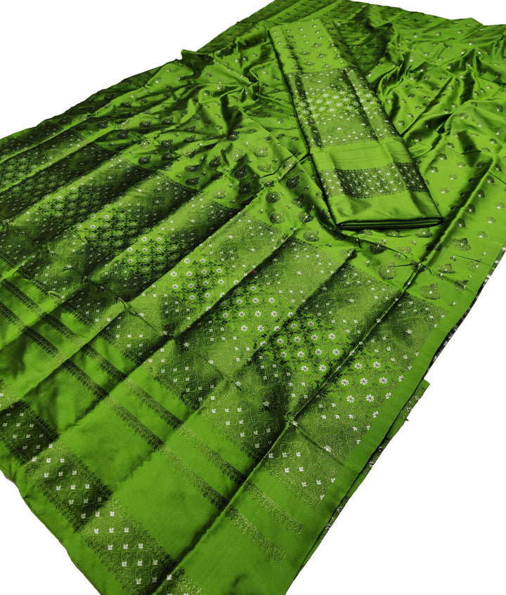 Colouring Jari Mix Set Mekhela Sador