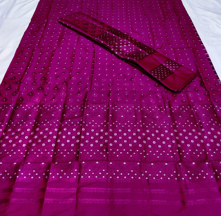 Colouring Jari Mix Set Mekhela Sador
