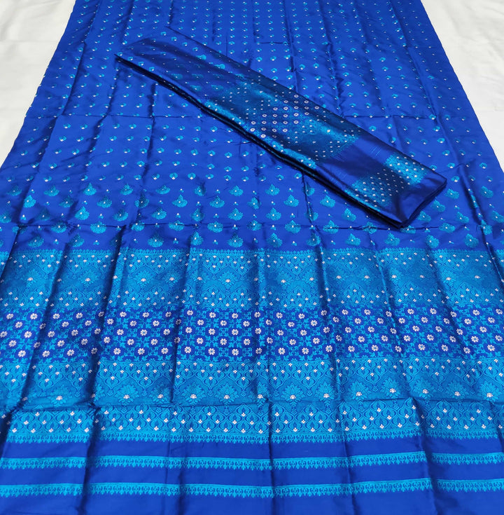 Colouring Jari Mix Set Mekhela Sador