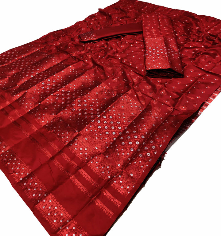 Colouring Jari Mix Set Mekhela Sador