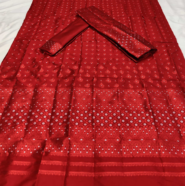 Colouring Jari Mix Set Mekhela Sador