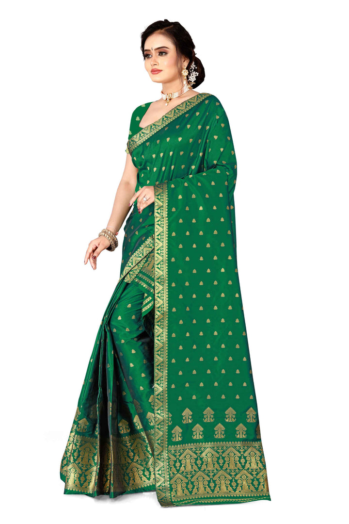 Gold Guna Poly Set Mekhela Sador