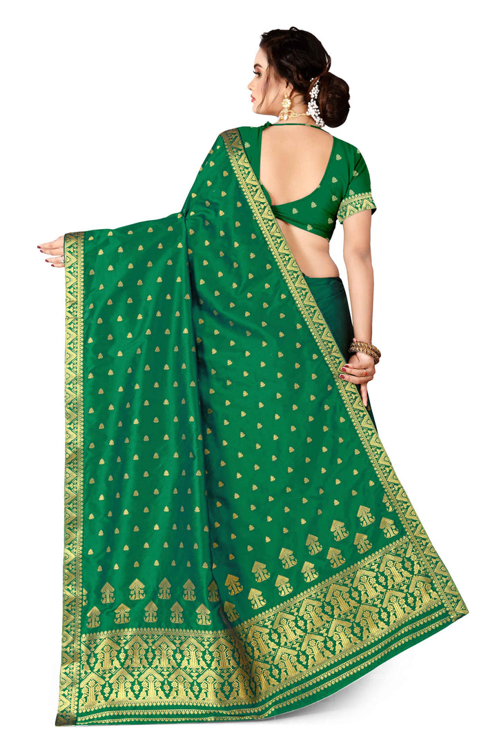 Gold Guna Poly Set Mekhela Sador