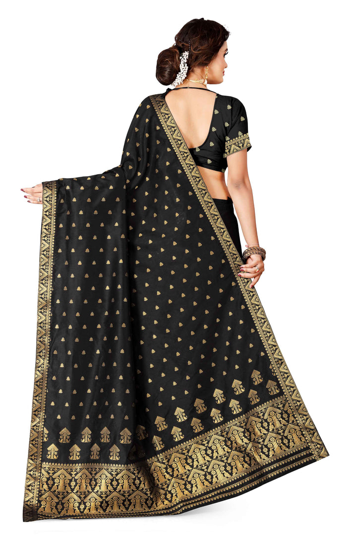 Gold Guna Poly Set Mekhela Sador