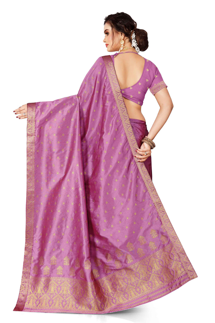 Gold Guna Poly Set Mekhela Sador