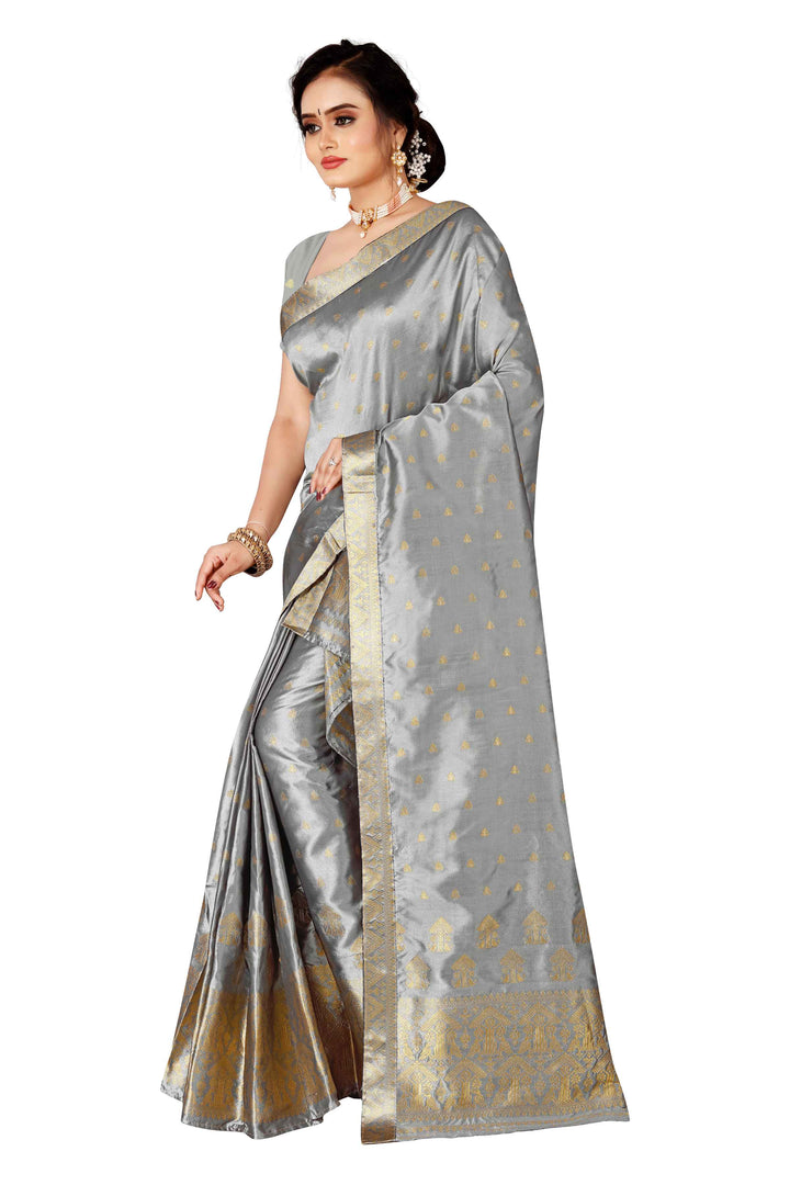 Gold Guna Poly Set Mekhela Sador