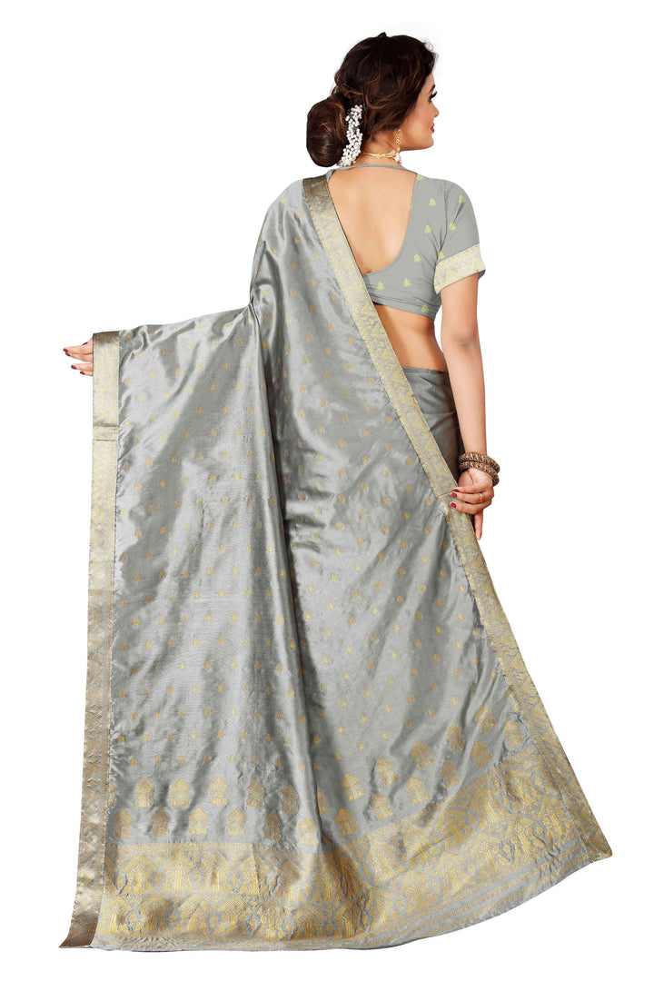 Gold Guna Poly Set Mekhela Sador