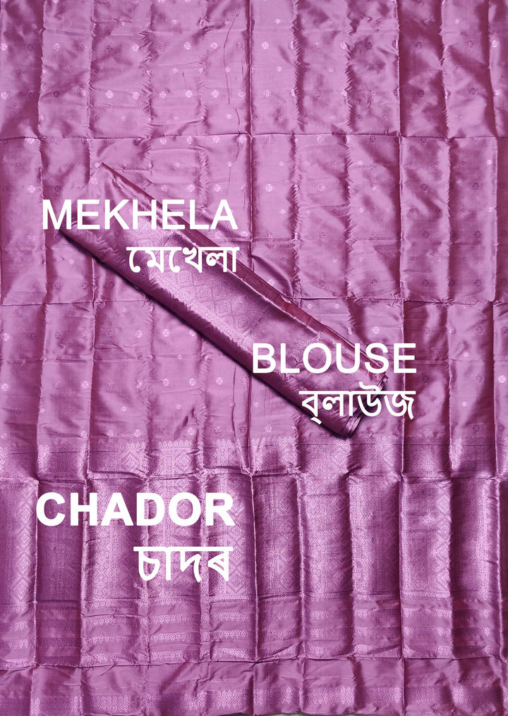 Colouring Jari Poly Set Mekhela Sador