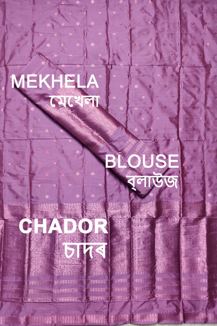 Colouring Jari Poly Set Mekhela Sador