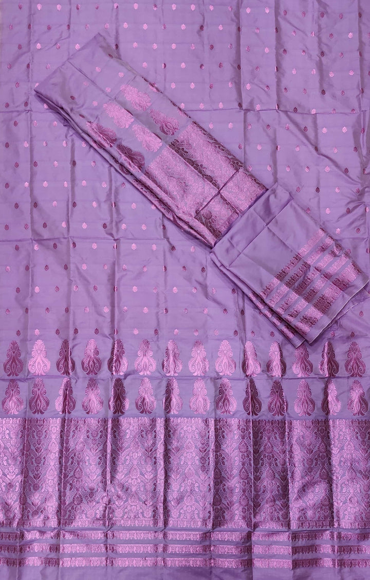 Colouring Jari Mix Set Mekhela Sador