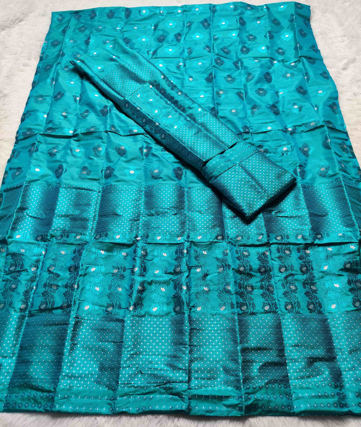 Colouring Jari Mix Set Mekhela Sador