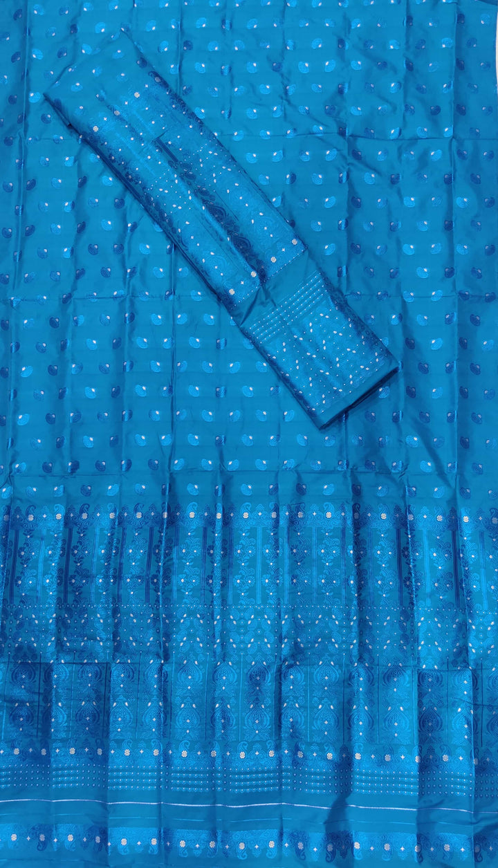 Colouring Jari Mix Set Mekhela Sador