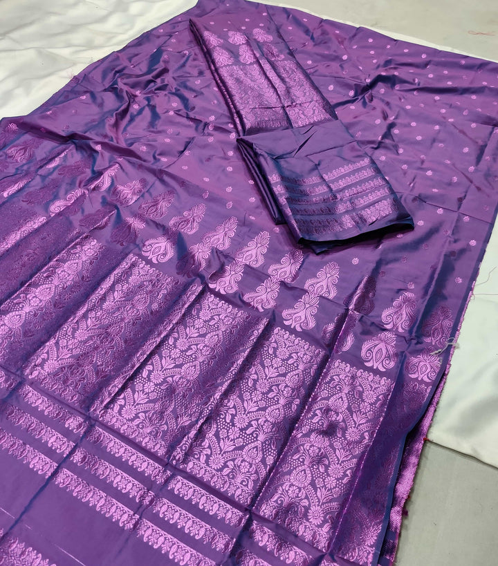 Colouring Jari Mix Set Mekhela Sador