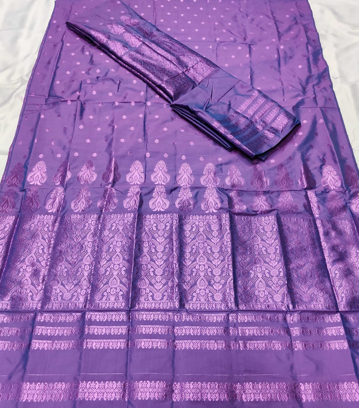 Colouring Jari Mix Set Mekhela Sador