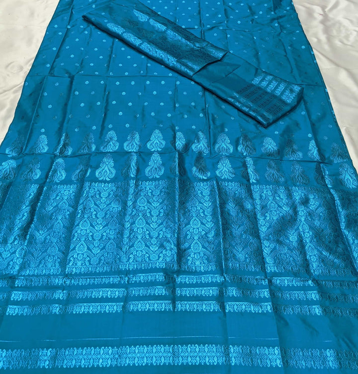 Colouring Jari Mix Set Mekhela Sador