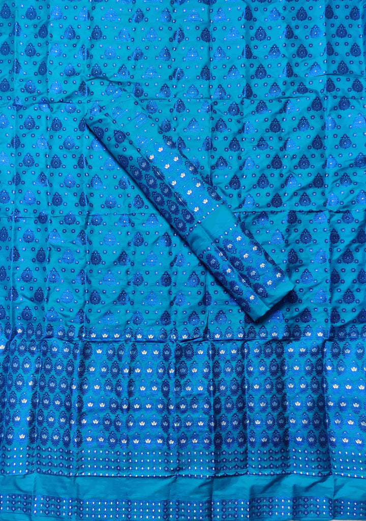 Colouring Jari Mix Set Mekhela Sador