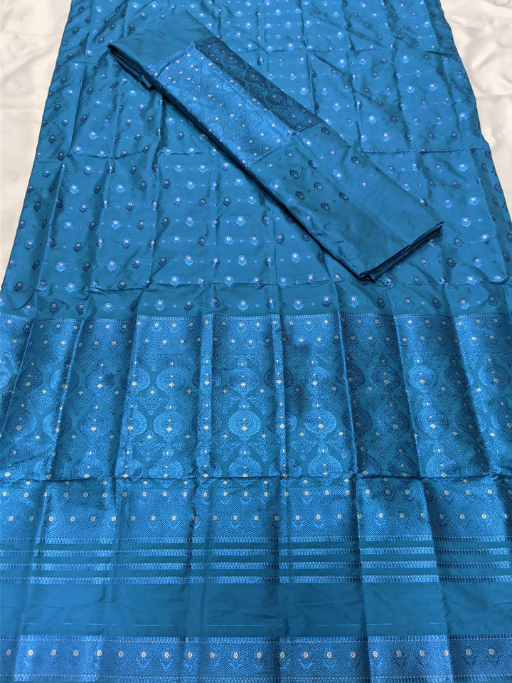 Colouring Jari Mix Set Mekhela Sador