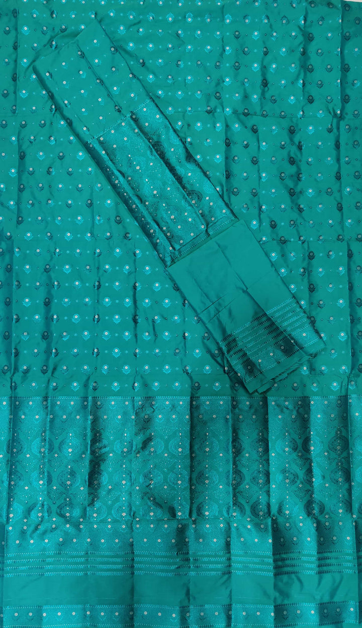 Colouring Jari Mix Set Mekhela Sador