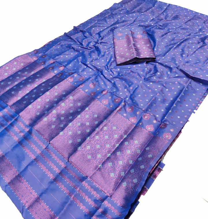 Colouring Jari Mix Set Mekhela Sador