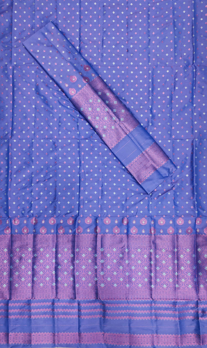 Colouring Jari Mix Set Mekhela Sador