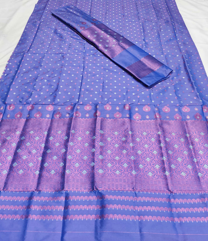 Colouring Jari Mix Set Mekhela Sador