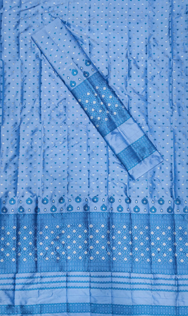 Colouring Jari Mix Set Mekhela Sador