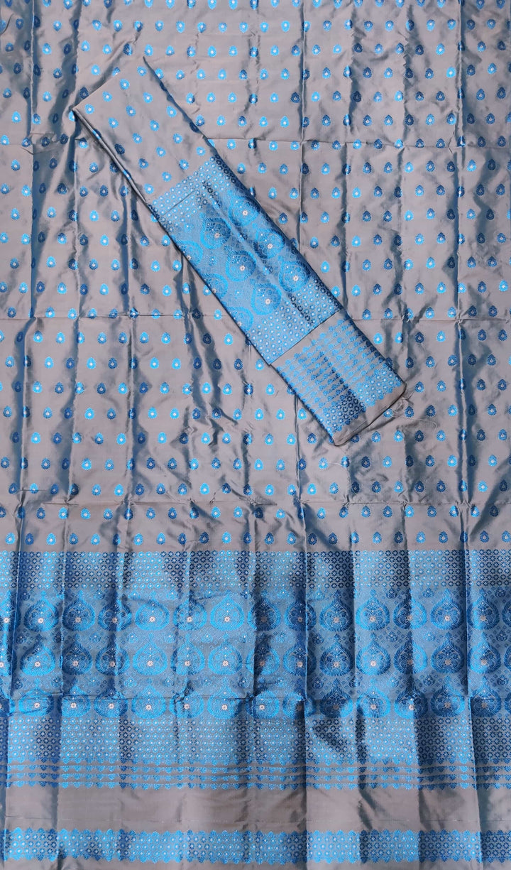Colouring Jari Mix Set Mekhela Sador