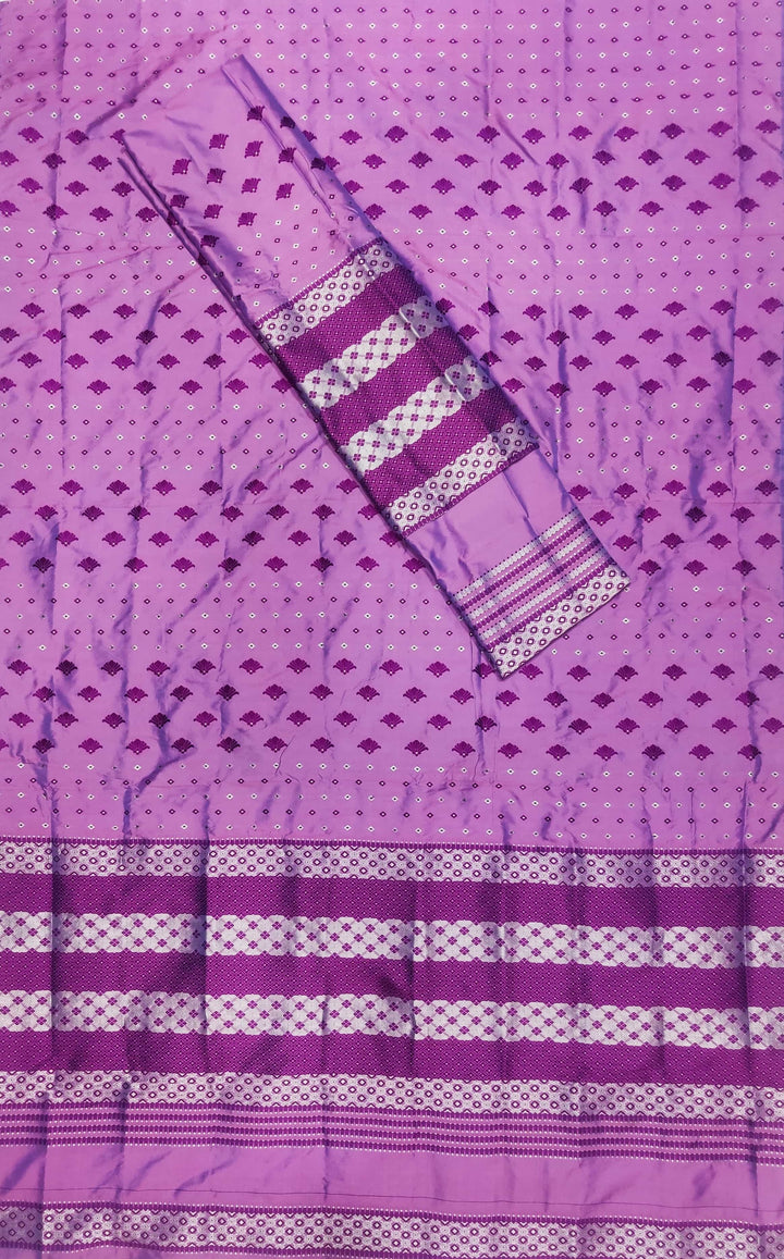 সূতাৰ- কাম (Dhaga-Work) মিক্স ছেট মেখলা চাদৰ