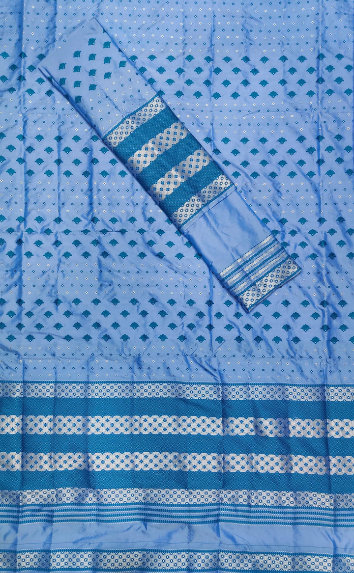 সূতাৰ- কাম (Dhaga-Work) মিক্স ছেট মেখলা চাদৰ