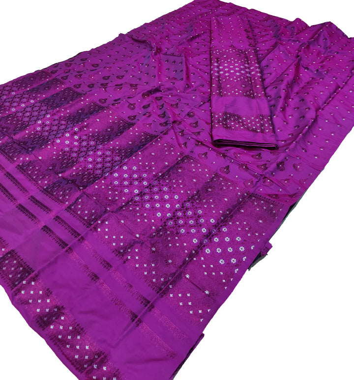 Colouring Jari Mix Set Mekhela Sador