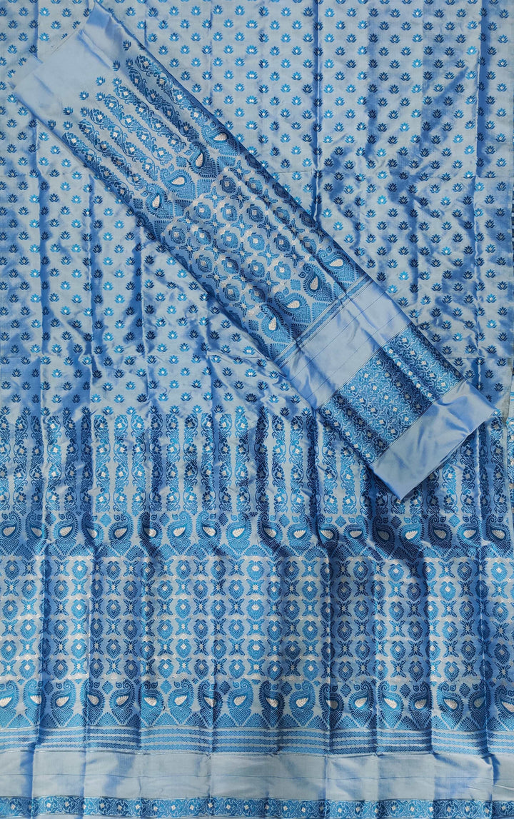 Colouring Jari Mix Set Mekhela Sador