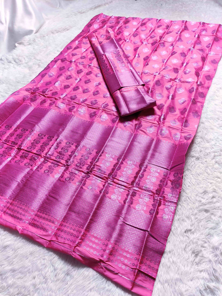 Colouring Jari Mix Set Mekhela Sador