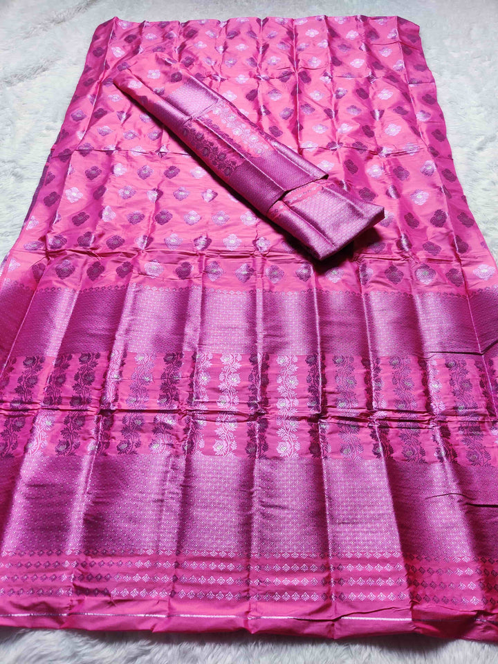 Colouring Jari Mix Set Mekhela Sador