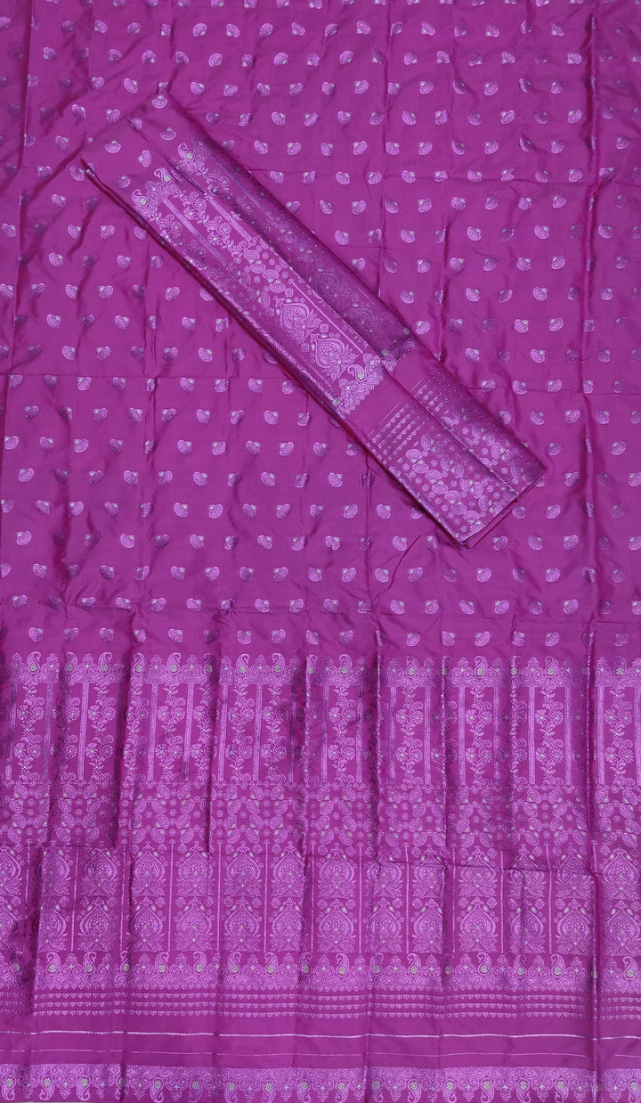 Colouring Jari Mix Set Mekhela Sador