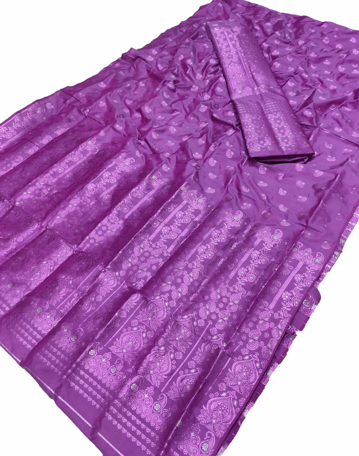 Colouring Jari Mix Set Mekhela Sador