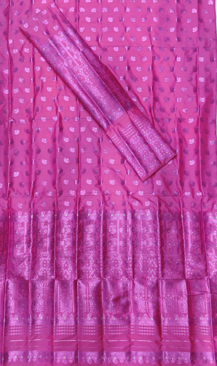 Colouring Jari Mix Set Mekhela Sador