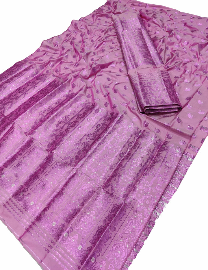 Colouring Jari Mix Set Mekhela Sador